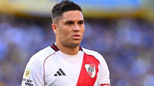Juan Fernando Quintero con la camiseta de River Plate