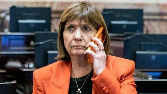 Patricia Bullrich en el Senado