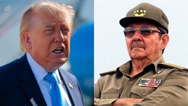 Raúl Castro en un acto público