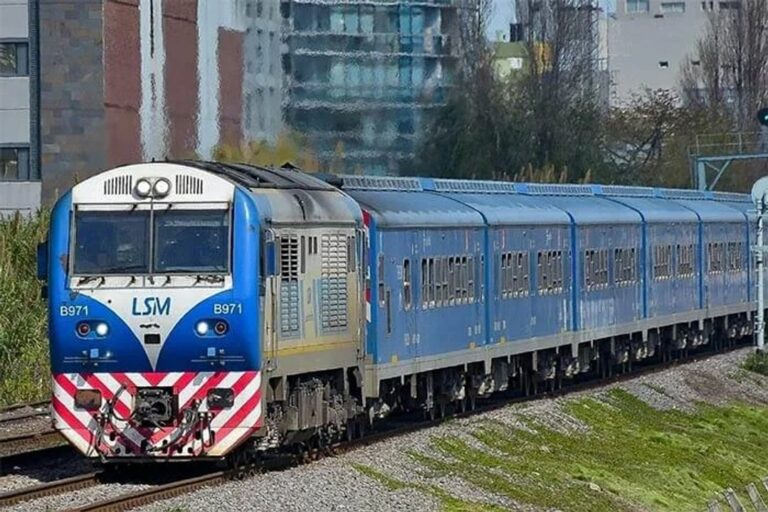 Unidad tractiva de la línea San Martín
