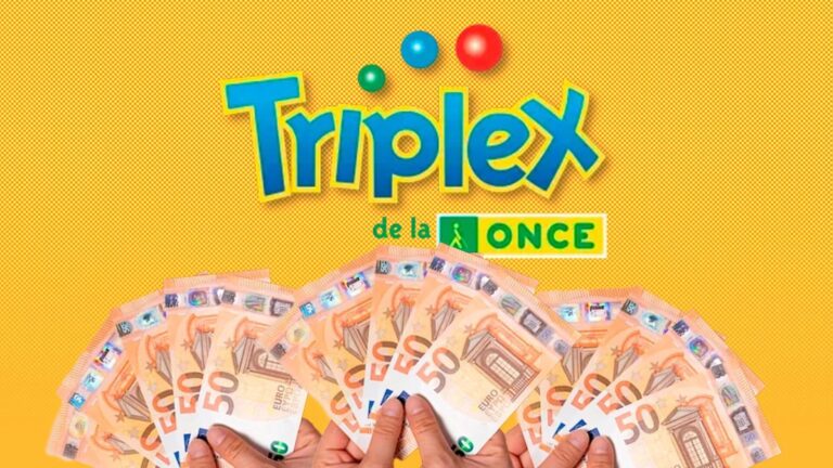 Boleto de la Triplex de la Once con el número ganador 422
