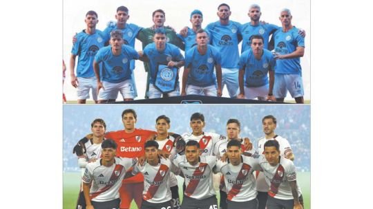 Estadio Mario Alberto Kempes lleno de hinchas de River y Belgrano previo a la final del Torneo Apertura