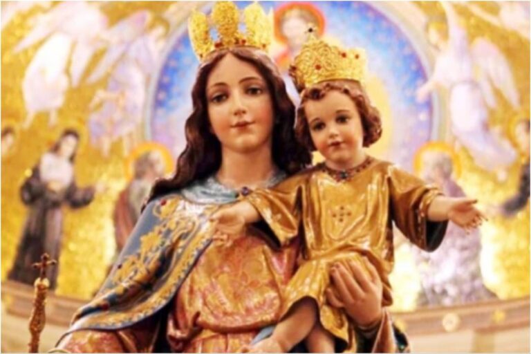Imagen de la Virgen María Auxiliadora