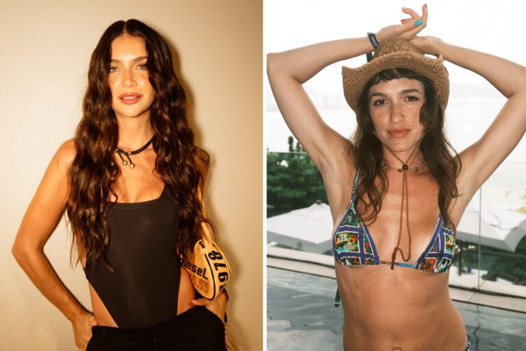 Zaira Nara y Candela Vetrano en las playas de Río de Janeiro durante el show de Shakira