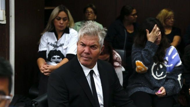 Fernando Burlando durante el juicio por la muerte de Diego Maradona