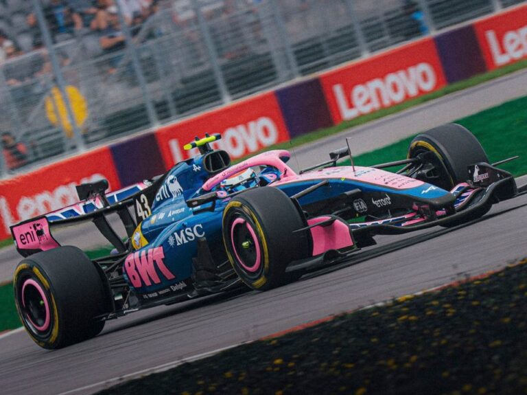 Franco Colapinto en el circuito de Mónaco