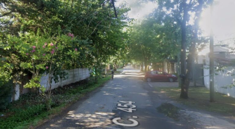 Vivienda en City Bell donde fue hallado el cuerpo
