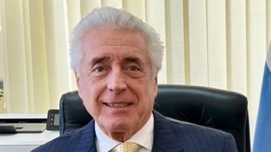 Daniel Vítolo, ex Inspector General de Justicia, durante una entrevista