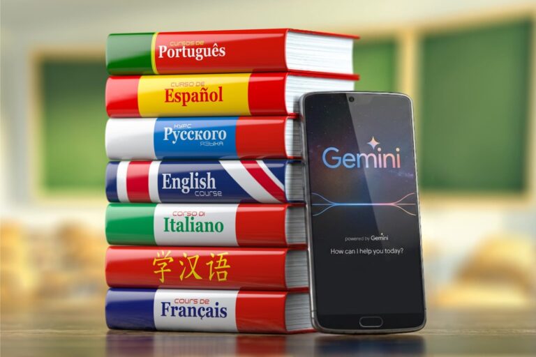Interfaz de Gemini 3.5 Live Translate mostrando traducción en tiempo real