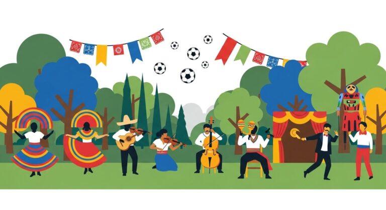 Jardín Escénico en Chapultepec durante el Mundial 2026