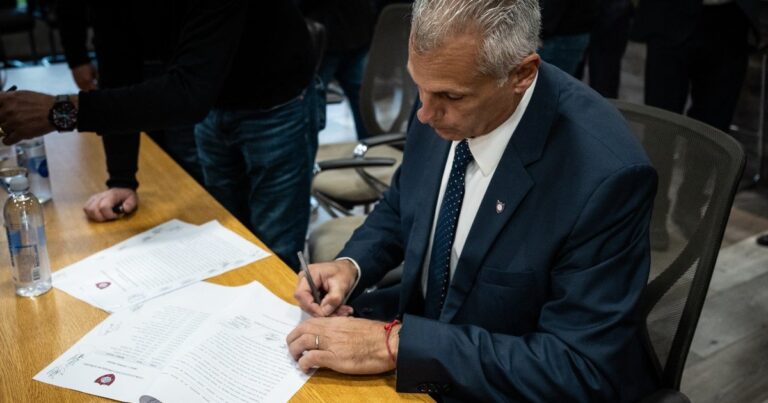 Marcelo Culotta asume como presidente de San Lorenzo