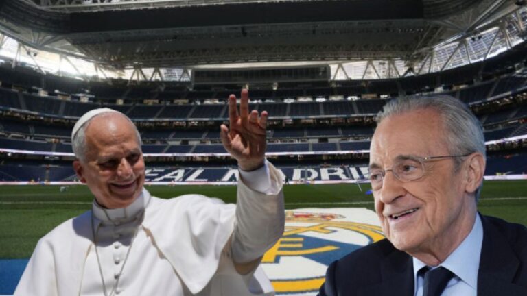 Papa León XIV en el aeropuerto de Madrid