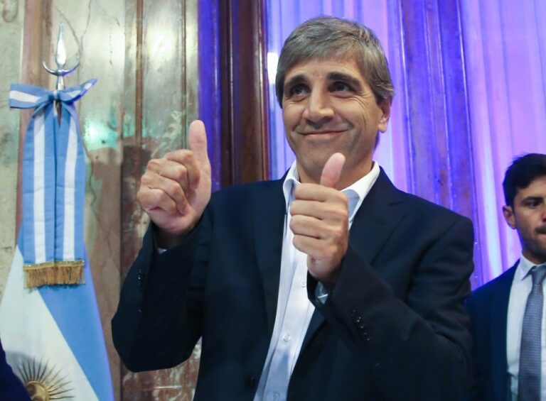 Foto de archivo del ministro de Economía Luis Caputo