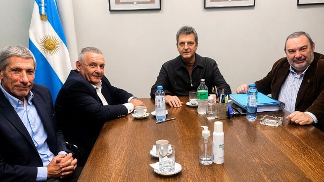 Sergio Massa reunido con autoridades del Colegio de Martilleros de la provincia de Buenos Aires