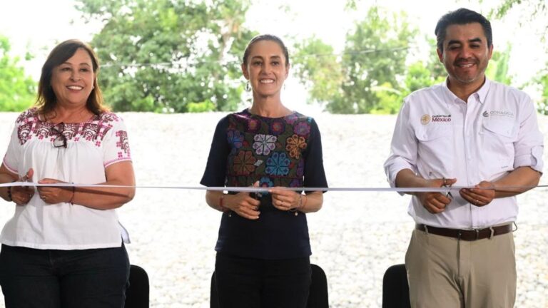 Muro de contención en el Río Bobos, Veracruz